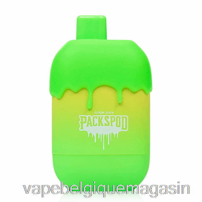 Vape Shop Bruxelles Packwood Packspod 5000 Sour Gushers Jetables (jus De Jungle)